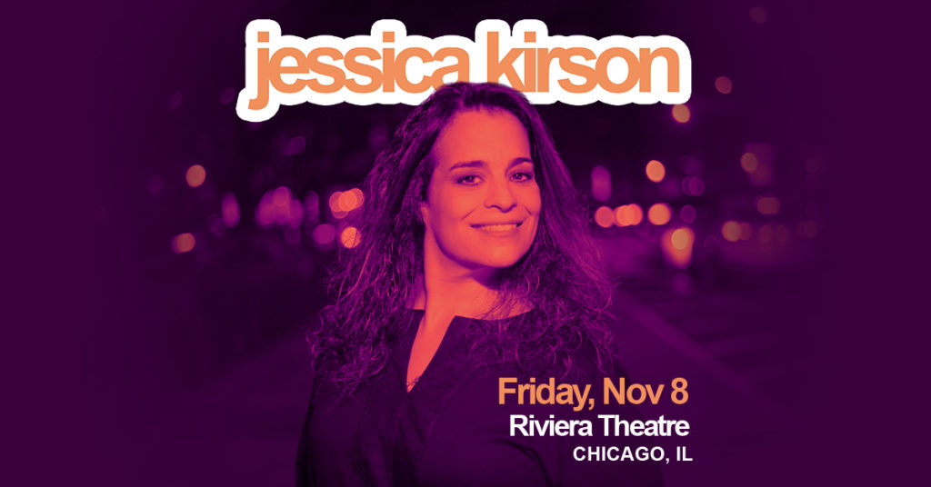 Jessica Kirson at the Riviera Theatre on November 8