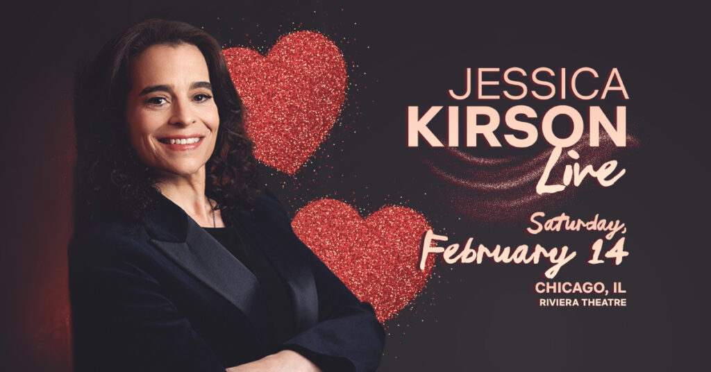 Jessica Kirson at the Riviera Theater February 14