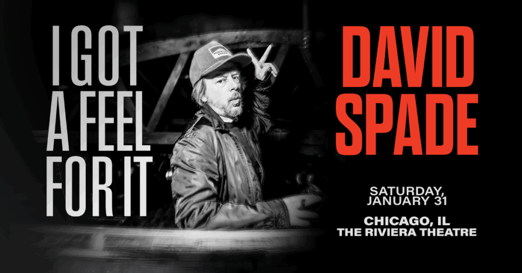 David Spade January 31 at Riviera Theatre