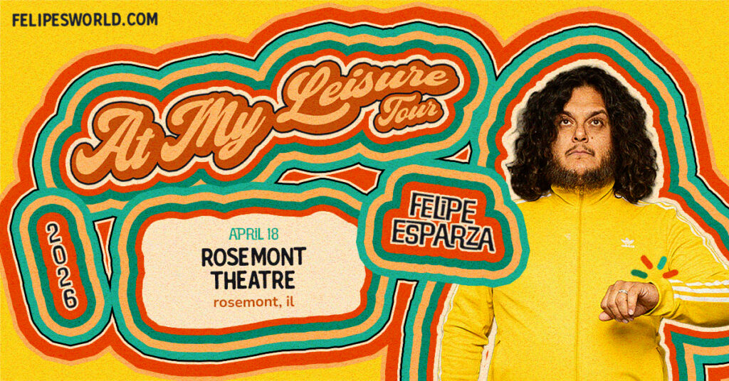 Felipe Esparza April 18 at Rosemont Theatre