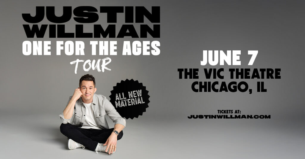 Justin Willman at the Vic Theatre June 7
