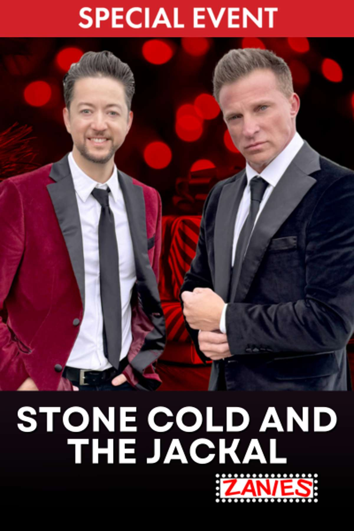 Super 140’s Jackal CHESTER COAT Stone Cold and the Jackal - Special Event | Zanies Rosemont Comedy